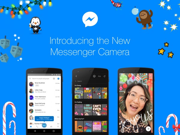 Facebook Messenger อัพเดทใหม่ เพิ่มกล้องพร้อมฟีเจอร์เพียบ